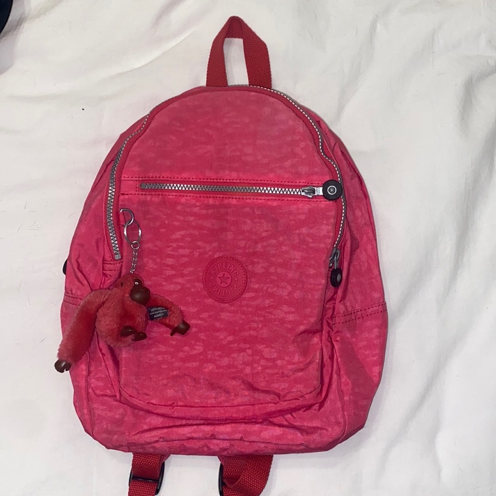 Pink Kipling Classic Back Pack